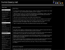 Tablet Screenshot of humor.beecy.net